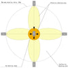 Tamiya 53447 RC 1/16 Tank LED Battle System