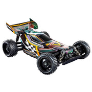 Tamiya 57988 1/10 RC 4WD TT-02B Chassis with Plasma Edge II Body High Performance Iridescent Purple/Green