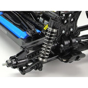 Tamiya 57988 1/10 RC 4WD TT-02B Chassis with Plasma Edge II Body High Performance Iridescent Purple/Green