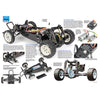 Tamiya Grasshopper II 2WD 1/10 RC Buggy Kit 58643A