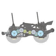 Tamiya 58678 1/10 Avante Comical RC Buggy Kit (GF-01CB Chassis)