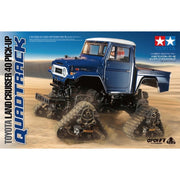Tamiya 58704A 1/12 Toyota Land Cruiser 40 Quadtrack 4WD RC Crawler Kit Excluding ESC