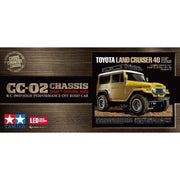 Tamiya 1/10 Toyota Land Cruiser 40 4WD CC-02 RC Kit 58715