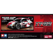 Tamiya 1/10 Toyota GAZOO Racing WRT GR Yaris Rally1 Hybrid TT-02 Chassis RC Kit 58716
