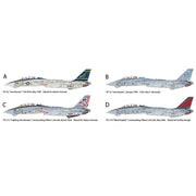 Tamiya 61122 1/48 Grumman F-14A Tomcat Late Model Carrier Launch Set