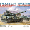Takom 002 1/48 T-90A Main Battle Tank and Tiger GAZ-233014 Armoured Vehicle