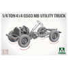 Takom 1016 1/16 1/4 Ton 4x4 G503 MB Utility Truck