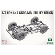 Takom 1016 1/16 1/4 Ton 4x4 G503 MB Utility Truck
