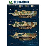 Takom 2012 1/35 French Heavy Tank St. Chamond Late Type