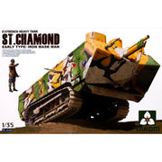Takom 2012 1/35 French Heavy Tank St. Chamond Late Type