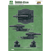 Takom 2018 1/35 Skoda 42cm M1917 Heavy Siege Howitzer