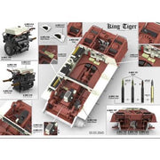 Takom 1/35 Sd Kfz 182 King Tiger Porsche Turret with Zimmerit