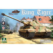 Takom 2074 1/35 Sd Kfz 182 King Tiger Porsche Turret (no Zimmerit)