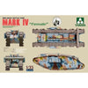 Takom 2076 1/35 WWI Heavy Battle Tank Mk.IV 2in1 W/ Metal Barrels