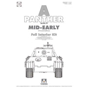 Takom 2098 1/35 WWII German Medium Tank Sd.Kfz.171 Panther A Mid-Early Production with Interior