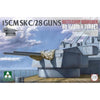 Takom 2147 1/35 15CMSK C/28 Guns Battleship Bismarck Bb II / Stb II Turret