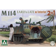 Takom 2154 1/35 M114 Early and Late with Interior 2 in 1