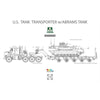Takom 1/72 U.S. Tank Transporter w/ Abrams Tank (M1070 & M1000)