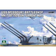 Takom 5015 1/72 USS Missouri Battleship MK.7 16/50 Gun Turret No.1