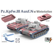 Takom 8011 1/35 Pz.Kpfw.III Ausf.M with Winterketten