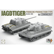 Takom 8012 1/35 Jagdtiger Porsche Production Type Sd.Kfz.186 with Zimmerit