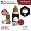 The Army Painter AW1102 Warpaints Air Matt White 18ml Acrylic Paint