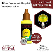 The Army Painter AW1504 Warpaints Air Neon Yellow 18ml Acrylic Paint