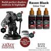 The Army Painter AW3101 Warpaints Air Raven Black 18ml Acrylic Paint