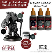The Army Painter AW3101 Warpaints Air Raven Black 18ml Acrylic Paint