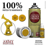 The Army Painter CP3011 Colour Primer Desert Yellow 400ml Spray Paint