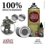 The Army Painter CP3025 Colour Primer Gun Metal 400ml Spray Paint