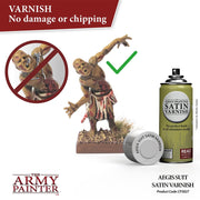 The Army Painter CP3027 Base Primer Aegis Suit Satin Varnish 400ml Spray Paint