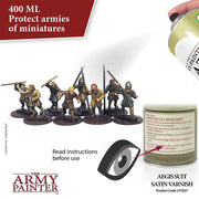 The Army Painter CP3027 Base Primer Aegis Suit Satin Varnish 400ml Spray Paint