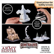 The Army Painter GM3004 GameMaster Terrain Primer Snow & Tundra Spray Paint