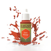 The Army Painter WP1106 Warpaints Lava Orange 18ml Acrylic Paint
