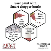 The Army Painter WP1476 Warpaints Effect Glistening Blood 18ml Acrylic Paint