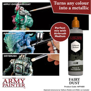 The Army Painter WP1489 Warpaints Metallic Fairy Dust 18ml Acrylic Paint