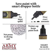 The Army Painter WP1490 Warpaints Metallic Night Scales 18ml Acrylic Paint*