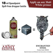 The Army Painter WP2072 Speedpaint Enchanted Steel 18ml Acrylic Paint