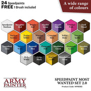 The Army Painter WP8060 Speedpaint Most Wanted Set 2.0