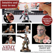 The Army Painter WP8909 Warpaints Skin Tones Paint Set