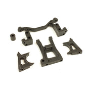 Team Durango 340019 Plastic Steering Brace/Rear Centre Mount and G/Box ins