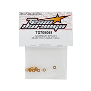 Team Durango 709068 Aluminium Spacer 6x3x0.75mm Gold 10pc
