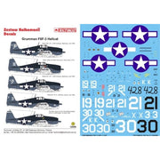 Techmod 32006 1/32 Grumman F6F-3 Hellcat Decal Plastic Model Kit