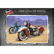 Thunder Models 35004 1/35 US Indian Scout and Sport Motorcycles