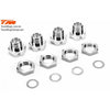 Team Magic TM561468 Wheel Loc Nut Set (4)