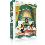 New York Puzzle Company Janet Hill Breakfast in Bed 500pc Jigsaw Puzzle