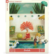 New York Puzzle Company Janet Hill Poolside 500pc Jigsaw Puzzle