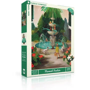 New York Puzzle Company Janet Hill Mermaid Fountain 1000pc Jigsaw Puzzle