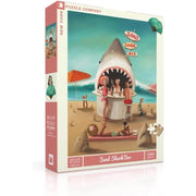New York Puzzle Company Janet Hill Sand Shark Bar 500pc Jigsaw Puzzle